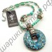 Ожерелье vintage necklace handmade jade